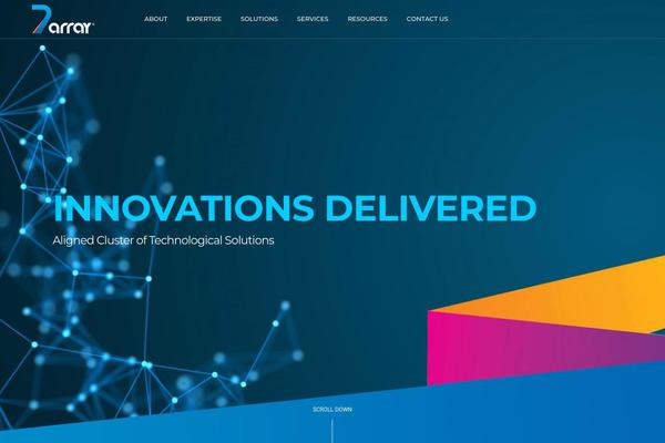 Pofo theme site design template sample