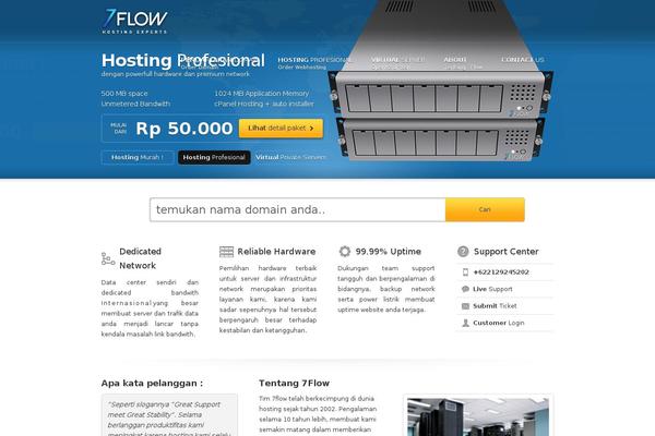 Rackhost theme site design template sample
