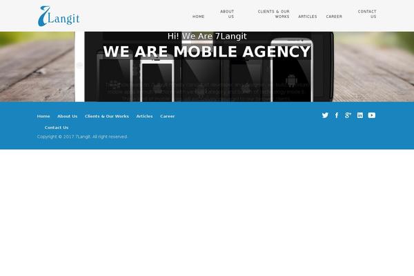 7langit theme websites examples