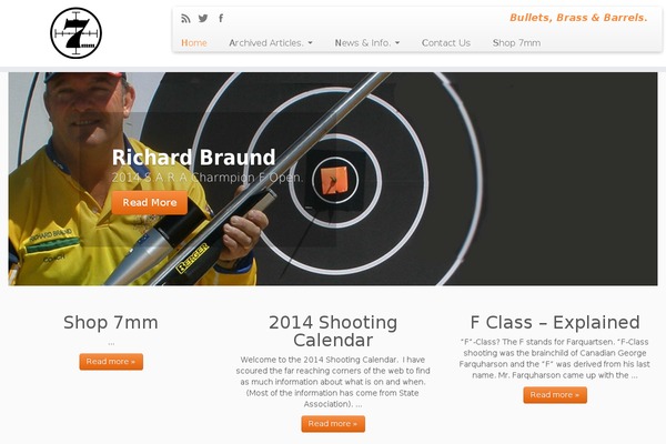 Customizr theme site design template sample