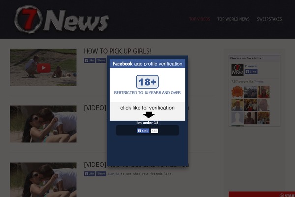 News Mix Light theme site design template sample