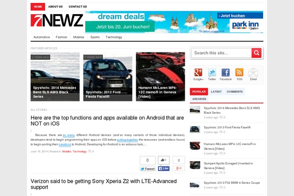 Site using Izooto-web-push plugin