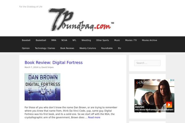 MH Magazine theme site design template sample