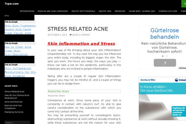 Site using Adsense Widget plugin