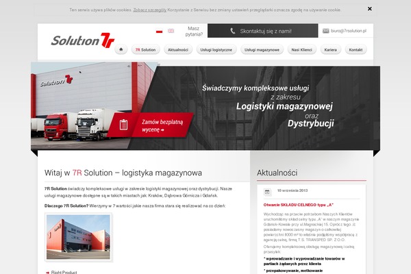 Solutions theme site design template sample