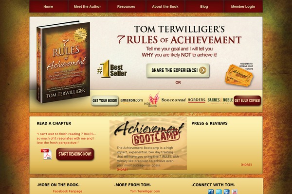 7rulesofachievement.com site used Streamline