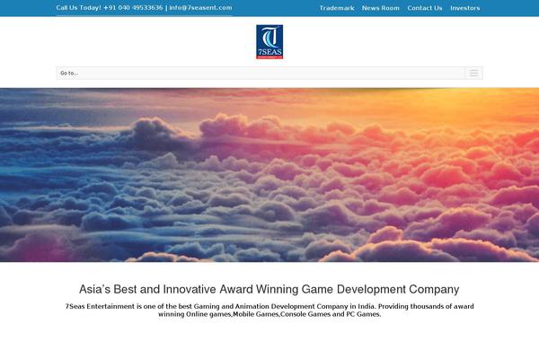 Nanosoft theme site design template sample