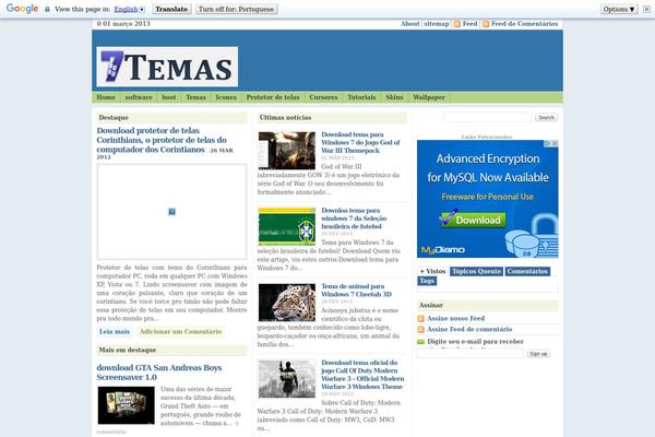 7temas.com site used Max-3.0.0