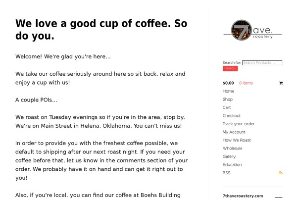 Show Off theme site design template sample