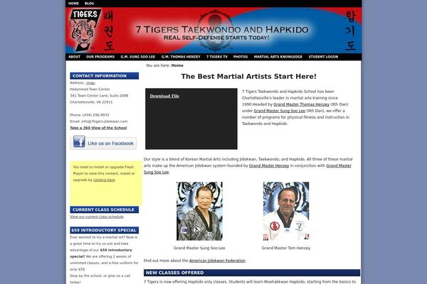 Flatsome theme site design template sample