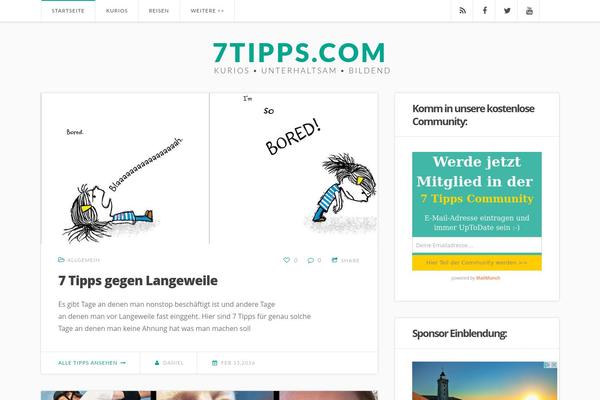 Judyblog theme site design template sample