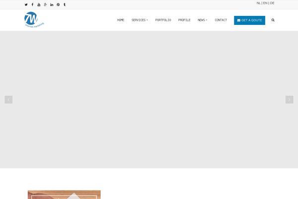 Darna theme site design template sample