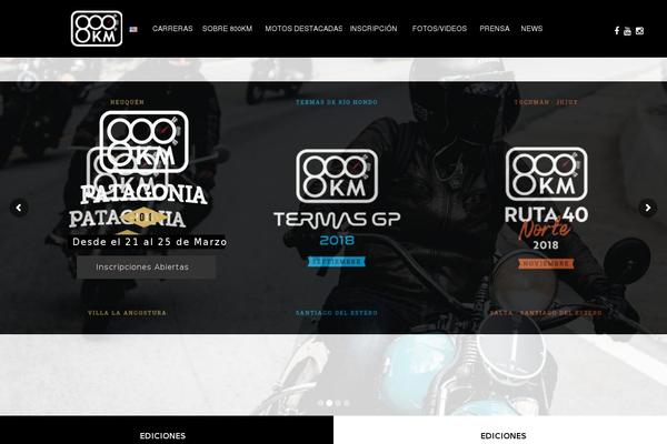 Vangard theme site design template sample