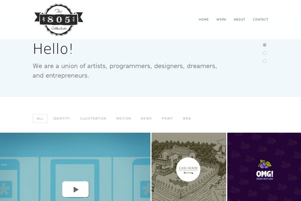 GridStack theme site design template sample