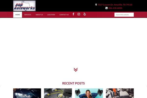 Site using WP Testimonials with rotator widget plugin
