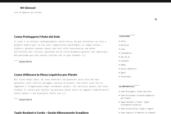 Cenote theme site design template sample