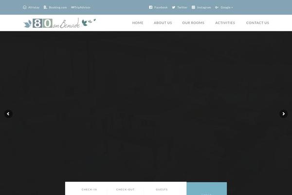 Marina theme site design template sample