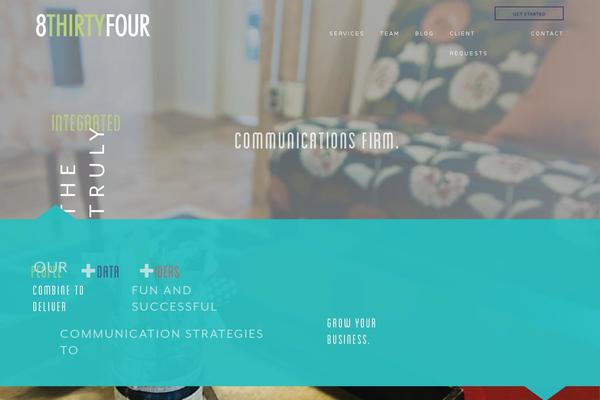Cherry theme site design template sample