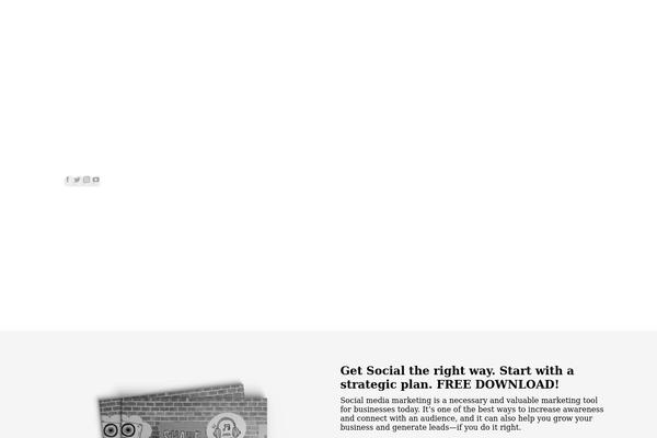 The7 theme site design template sample