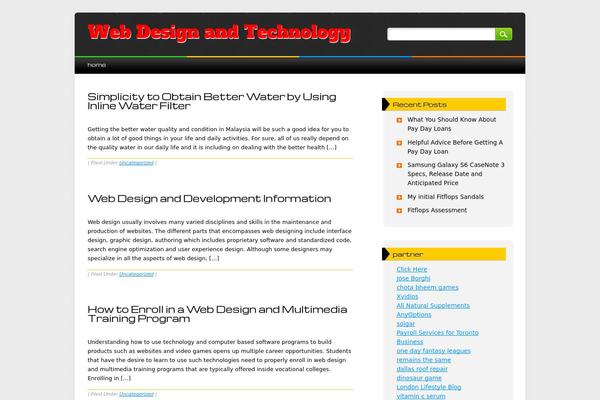 Arb theme site design template sample