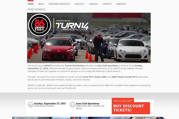 Event Manager theme site design template sample