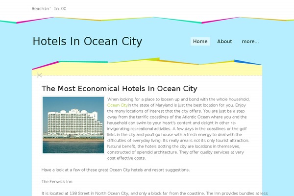 Terrifico theme site design template sample