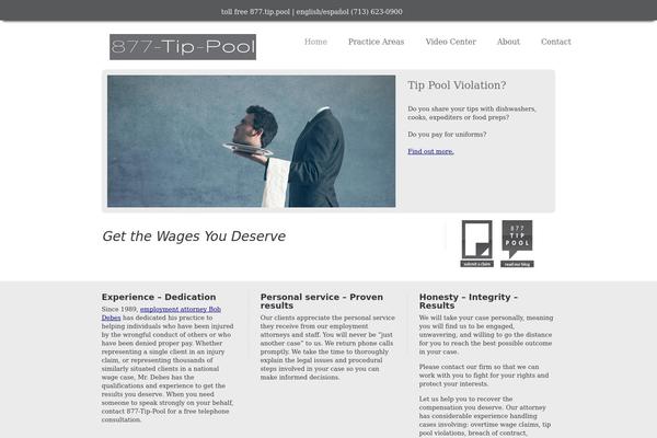 Bootstrap Canvas WP theme site design template sample