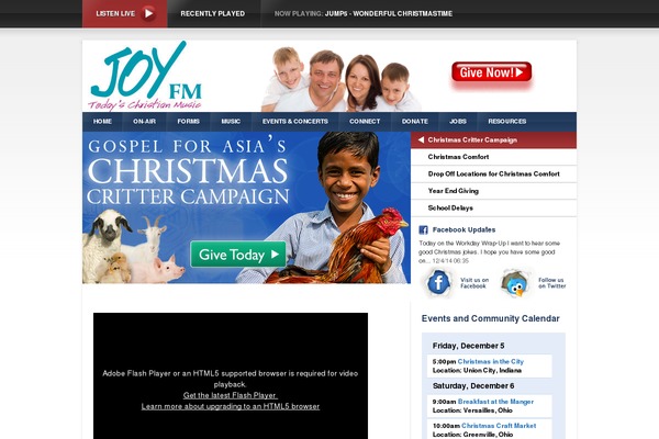 889joyfm.com site used Spiritfm