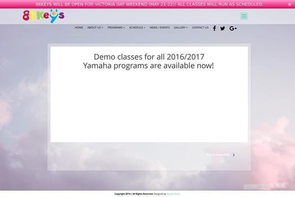 Storyline theme site design template sample
