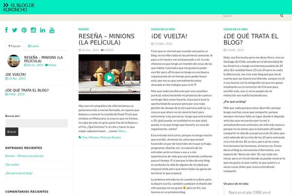 Fullby theme site design template sample