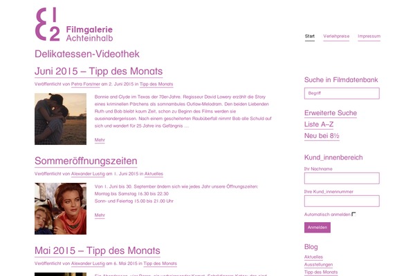 Reveal theme site design template sample
