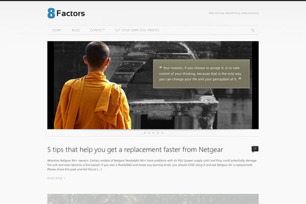 Elegance theme site design template sample