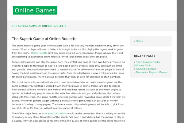 Anderson Lite theme site design template sample