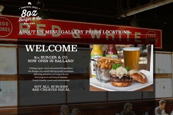 8ozburgerbarsea.com site used 8oz
