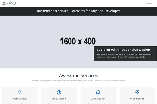 Network theme site design template sample