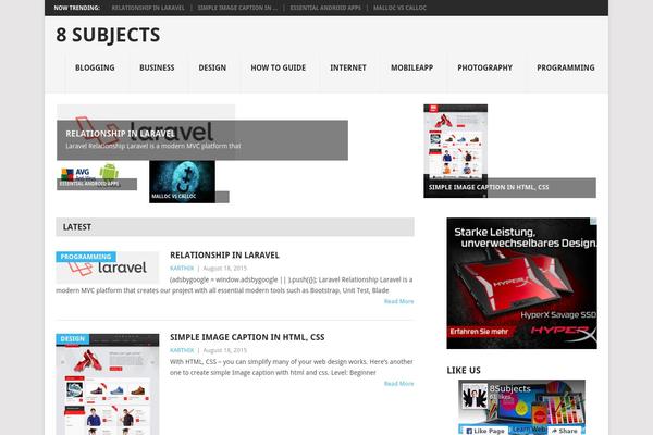 Point theme site design template sample