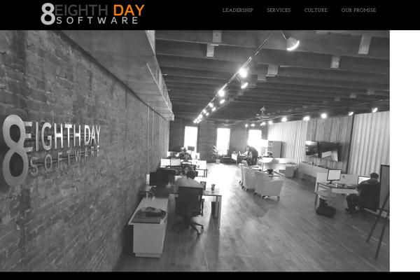 Parallax Pro theme site design template sample