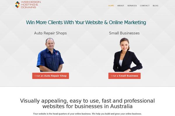 8webdesign.com.au site used Simplicity