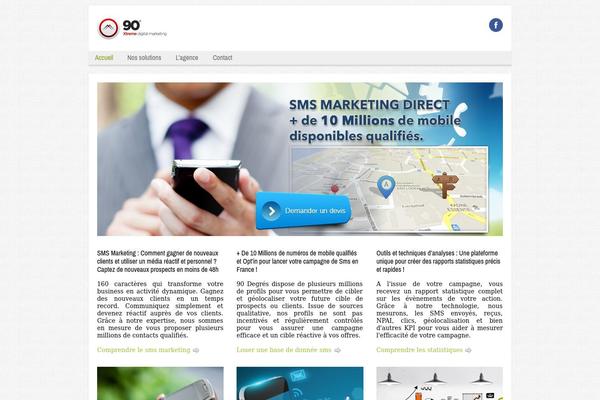 Elisium theme site design template sample