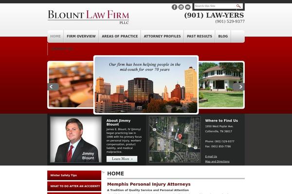 Master theme site design template sample