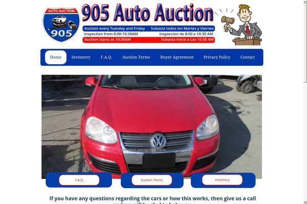 Automotive theme site design template sample