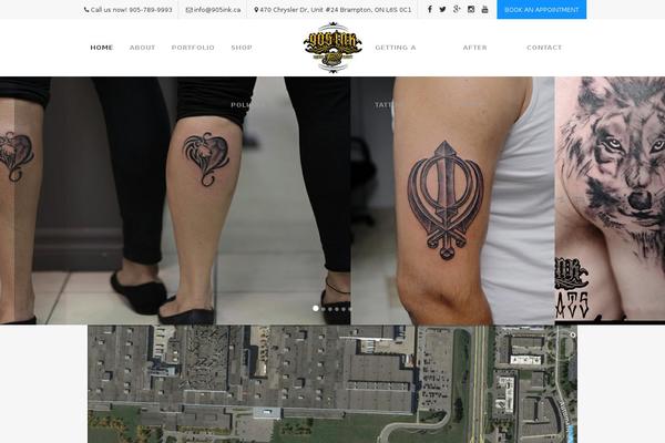 Site using WP Embed Facebook plugin