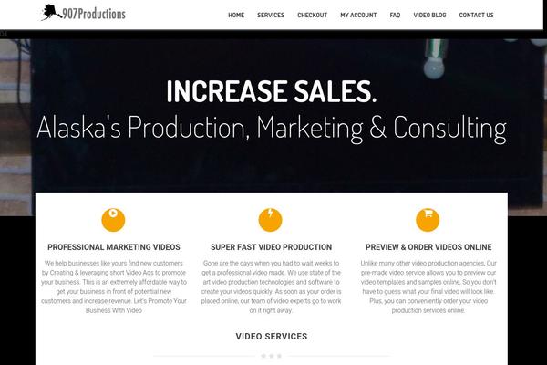 Scorilo theme site design template sample