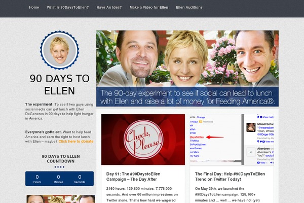 Nomad theme site design template sample