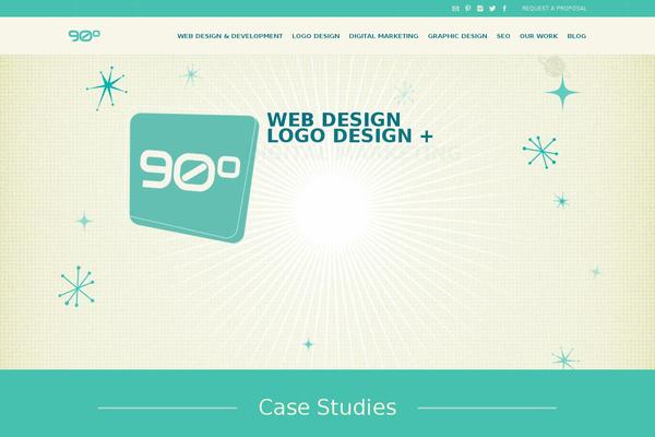 Salient Child theme site design template sample