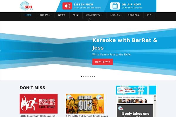 919seafm.com.au site used Kook