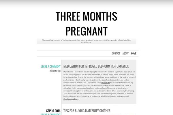 Chunk theme site design template sample