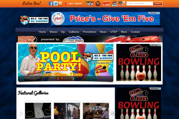 923thefox.com site used Evc3.0