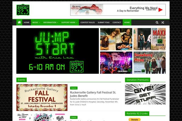 Site using Facebook-page-feed-graph-api plugin