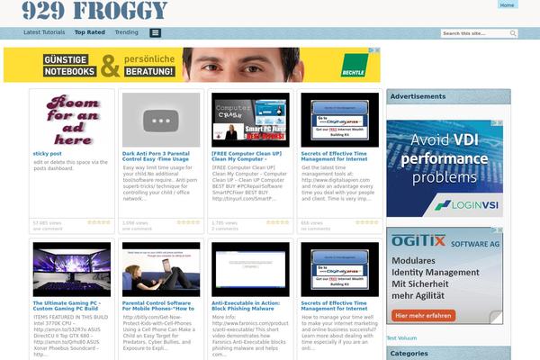 Covertvideopress theme site design template sample